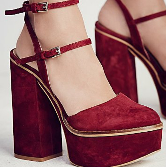 NEW Free People Twin Sundown Platform Shoes - Picture 10 of 13